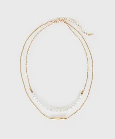 JW001 - Pearled Necklace Gold