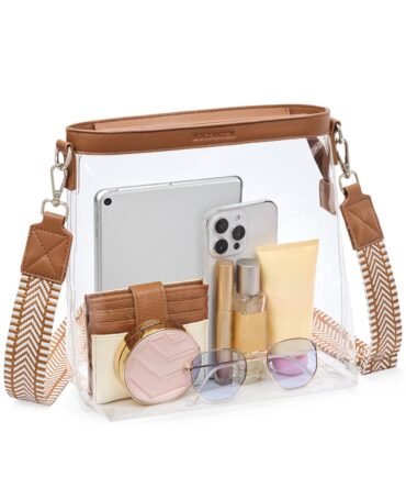 Clear Stadium Crossbody Shoulder Bag — Concert & Festival Approved