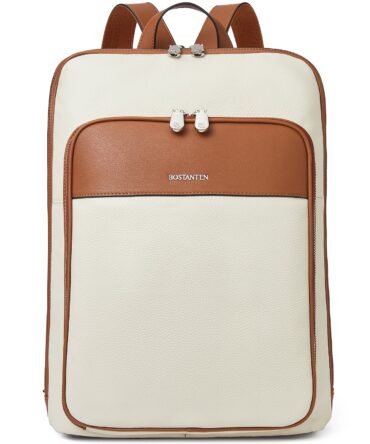 Vallis Large Real Leather Backpack Purse for Women