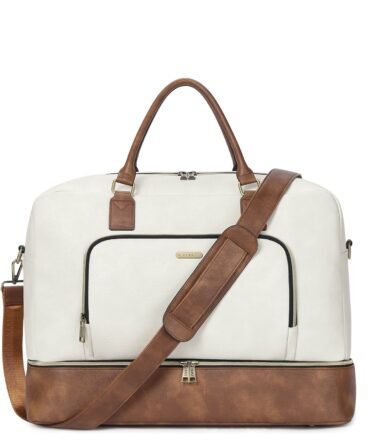 Leather Oversized Weekender Bags