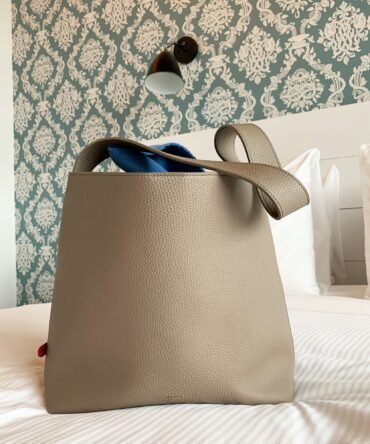 Jane Shoulder Bag - Light Mud Gray