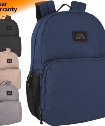 Bulk Mountain Edge Dome Backpack with Laptop Sleeve - 2 yr Warranty