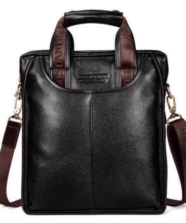 Royal Retro Designer Vertical Leather Crossbody Bag