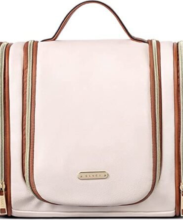 Toiletry Bag Travel Bag, with Hanging Hook Water-resistant Makeup Cosmetic Bag Travel Organizer for Accessories Shampoo Full Sized Container Toiletries