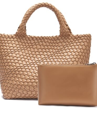 Cruze Handcrafted Woven Leather Shoulder Bag For Summer