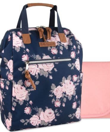 Baby Essentials Frame Diaper Bag Backpack w Changing Pad - Floral