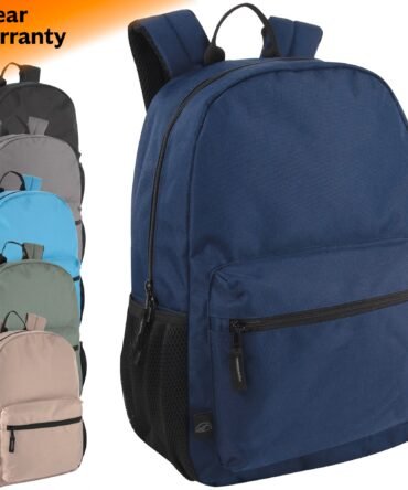 17-Inch Bulk Mountain Edge Classic Backpack - 2 Year Warranty