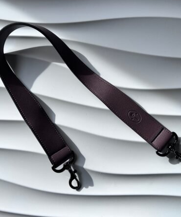NEW: Verve Micro Pebble Vegan Leather Shoulder Strap - 28"