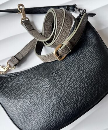 NEW: Verve Ash Brown Vegan Leather Crossbody Strap