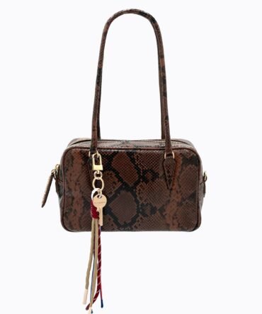 Le Tid Mini Trunk Bag - Tan